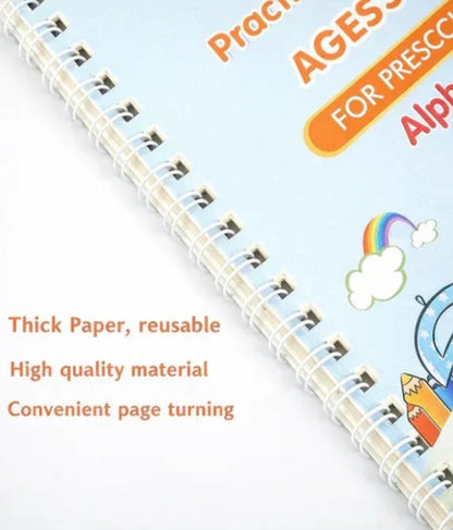 Magic Practice Copybook (4 Book + 10 Refill) (A-127)